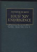 1929 Seymour De Ricci: XIV. Lajos idejőből származó bútorokról írt könyve német nyelven, rengeteg képpel, szép állapotban / 1929 Album from Seymour De Ricci: Furniture from the age of Lois XIV. in german language with many pictures, good condition