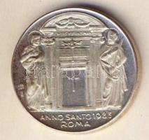Vatikán 1983. "II. János Pál pápa" ffm emlékérem T:BU