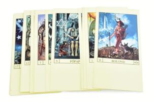 Tarot kártya, modern, 24 lapos