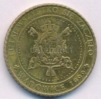 Lengyelország 2005. "II. János Pál 1920-2005 / Itt kezdődött minden - Wadowice 1999" sárga...