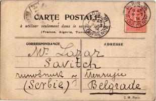 1904 La grenouille qui veut se faire aussi grosse que le boeuf. Mikado / French mocking propaganda, ...