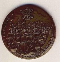 Hollandia 1988. "Hollandia - Anglia" Br emlékérem T:1