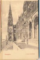 Budapest V. Országház. Kiadja Magyar Sokszorosító Műipar Rt. ezelőtt Divald Károly - régi képeslap f...