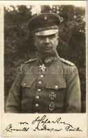 1917 Eberhard von Hofacker Generelleutnant / WWI German military, Lieutenant general Hofacker (EK)