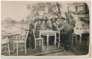 1935 Bukarest, Balkán Kupa, Román válogatott labdarúgó csapat, focisták / Romanian National football team in Bucuresti (Bucharest). sport photo (fl)