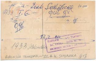 1933 Szabadka, Ripensia Temesvár - ZAK Szabadka labdarúgó mérkőzés, focisták / Ripensia Timisoara - ...