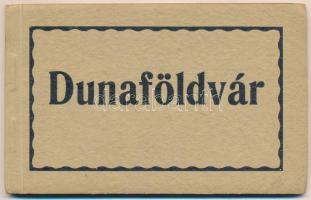 Dunaföldvár - képeslapfüzet 10 db régi képeslappal. Somló Manó kiadása