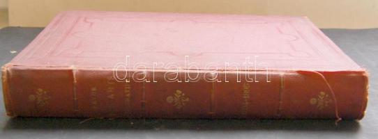 1894 A dekorálás művészetéről szóló franci vastag, bordázott gerincű könyv francia nyelven, levált e...