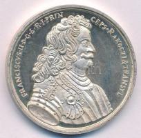 1985. II. Rákóczi Ferenc emlékére - Rodostó 1735 - Szécsény jelzett Ag emlékérem (34,41g/0.640/42,5mm) T:AU (PP) patina, ujjlenyomat