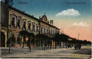 1929 Debrecen, Svetits leánynevelő intázet. Vasúti leveletzőlapárusítás 29-1918. (EK)