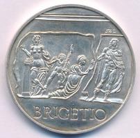 Szunyogh László (1956 - ) 1994. "Komárom / Brigetio" peremen jelzett Ag emlékérem, tanúsít...