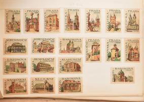 Kb 4000 darabos vegyes külföldi gyufacímke gyűjtemény szépen rendezve lapokon a világ minden tájáról