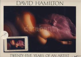 David Hamilton eredeti művészi aktfotó hozzávaló telefonkártyával egyedi mappában limitált kiadás / David Hamilton original erotic art photo with belonging phone card