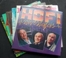 9db régi különféle Hofi Géza bakelitlemez