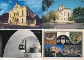 ZSINAGÓGÁK - 15 db modern magyar képeslap/ SYNAGOGUES - 15 modern Hungarian postcards