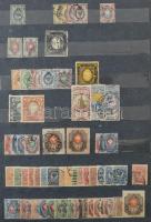 Oroszország, Szovjetunió kb 1.200 db bélyeg 10 lapos A4-es berakóban (Mi EUR 1.500,-)