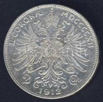 Ausztria 1912. 2K Ag T:2/3 ph