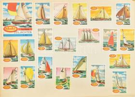 Legalább 4000 darabos vegyes külföldi gyufacímke gyűjtemény szépen rendezve lapokon a világ minden t...