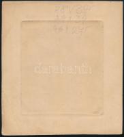 Kmetty János (1889 -1971): Mózes kihirdeti a tíz parancsolatot, 1920. Rézkarc, papír, jelzett, számo...