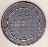 Franciaország DN "Az országgyűlés feloszlatása" régi érme ólom utánverete T:2