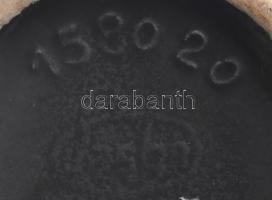 Retro német élénk kék színű váza. Jelzett, hibátlan, m: 21 cm