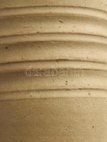 Iparművész váza. Jelzett, pereménél kis repedéssel, m: 26 cm