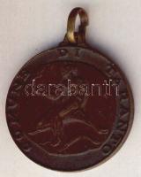 Olaszország DN "100 éves a tarantói fémpénz" Br emlékérem T:2 f