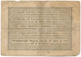 1848. 1Ft "Kossuth bankó" T:F,VG Adamo G104