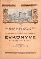 Az Esztergom-Vízivárosi Irgalmas Nővérek Érseki Szent Margit Leánygimnáziumának évkönyve az 1943-44. iskolai évről. Az iskola fennállásának XIV. éve. Szerk.: Blaskovics Placid. Esztergom, 1944, Iskola Igazgatósága, (Laiszky János-ny.), 48 p. Kiadói papírkötés, a borítón az iskola képével, kissé foltos lapokkal.