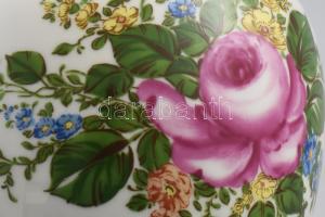 Unterweissbach fedeles váza. Jelzett, hibátlan, m: 25 cm