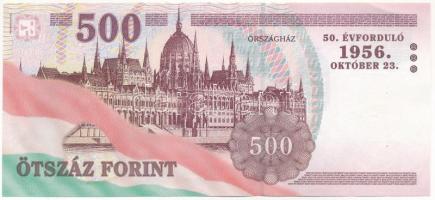 2006. 500Ft "A forradalom 50. évfordulója 1956. október 23. "EC" T:AU Adamo F54EE