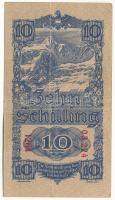 Ausztria 1945. 10Sch, I. kiadás T:F Austria 1945. 10 Schilling, 1st issue C:F Krause P#114