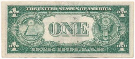 Amerikai Egyesült Államok 1935. 1$ "V 65306961 F" Silver Certificate - kisméretű kék pecsé...