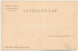 Szomolnokhuta, Szomolnok-Hutta, Smolnícka Huta; Friedl Mihály üzlete és saját kiadása / shop (EB)