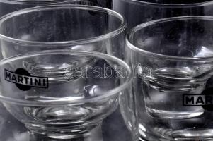 6 db Martini pohár eredeti dobozában 2 dl