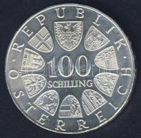 Ausztria 1976. 100Sch Ag "XII. téli olimpia - Innsbruck" T:BU