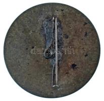 ~1950-1960. "Dunai Vasmű" festett Fe jelvény, "101" sorszámmal (40mm) T:XF festé...