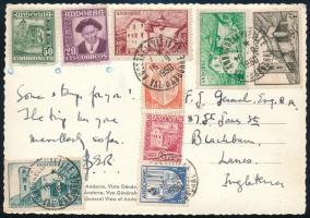 Andorra - Spanyol posta 1950