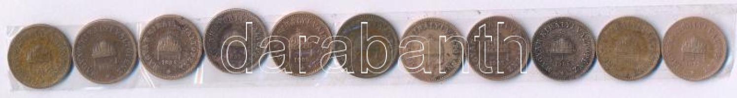 1894-1915. 2f bronz (13xklf) T:XF-F
Adamo K2