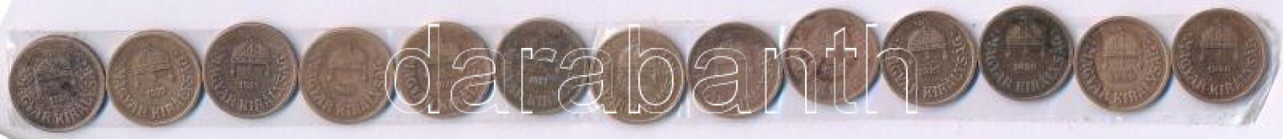 1926-1940. 2f bronz (13xklf) T:XF-F
Adamo K2