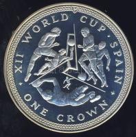 Man-sziget 1982. 1C Ag "XII. labdarúgó VB - Spanyolország" T:PP