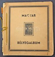 Szinte használatlan előnyomott magyar album 1945-1964 (sérült papír borító)