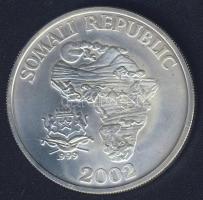 Szomália 2002. 10$ Ag "Afrikai majom" 1oz. T:1-