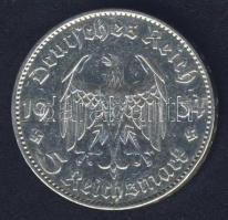 Német 3. Birodalom 1934J 5M Ag "Garnisonkirche" T:3