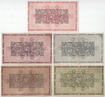 1946. 10.000AP-1.000.000AP (5xklf) T:F szakadás, közte szép papír