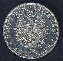 Német Birodalom/Császárság/Poroszország 1888A 2M Frigyes T:3 k. ph