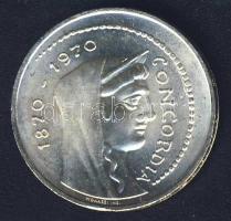 Olaszország 1970. 1000L Ag "Róma 100 éve főváros" T:2+