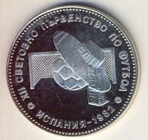 Bulgária 1982. 10L Ag "Labdarúgás-háló, labda" T:PP Csak 7800db!