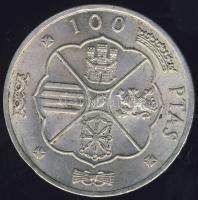 Spanyolország 1966. 100P Ag "Caudillo" T:2