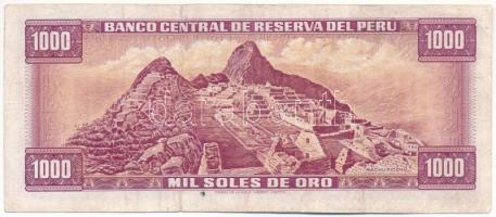 Peru 1975. 1000S T:F
Peru 1975. 1000 Soles de Oro C:F